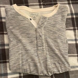 Mens Jcrew long sleeve- medium